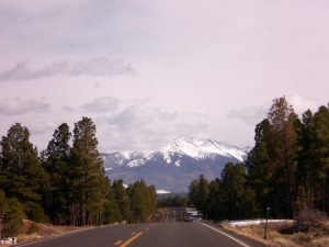 Colorado mountain driving